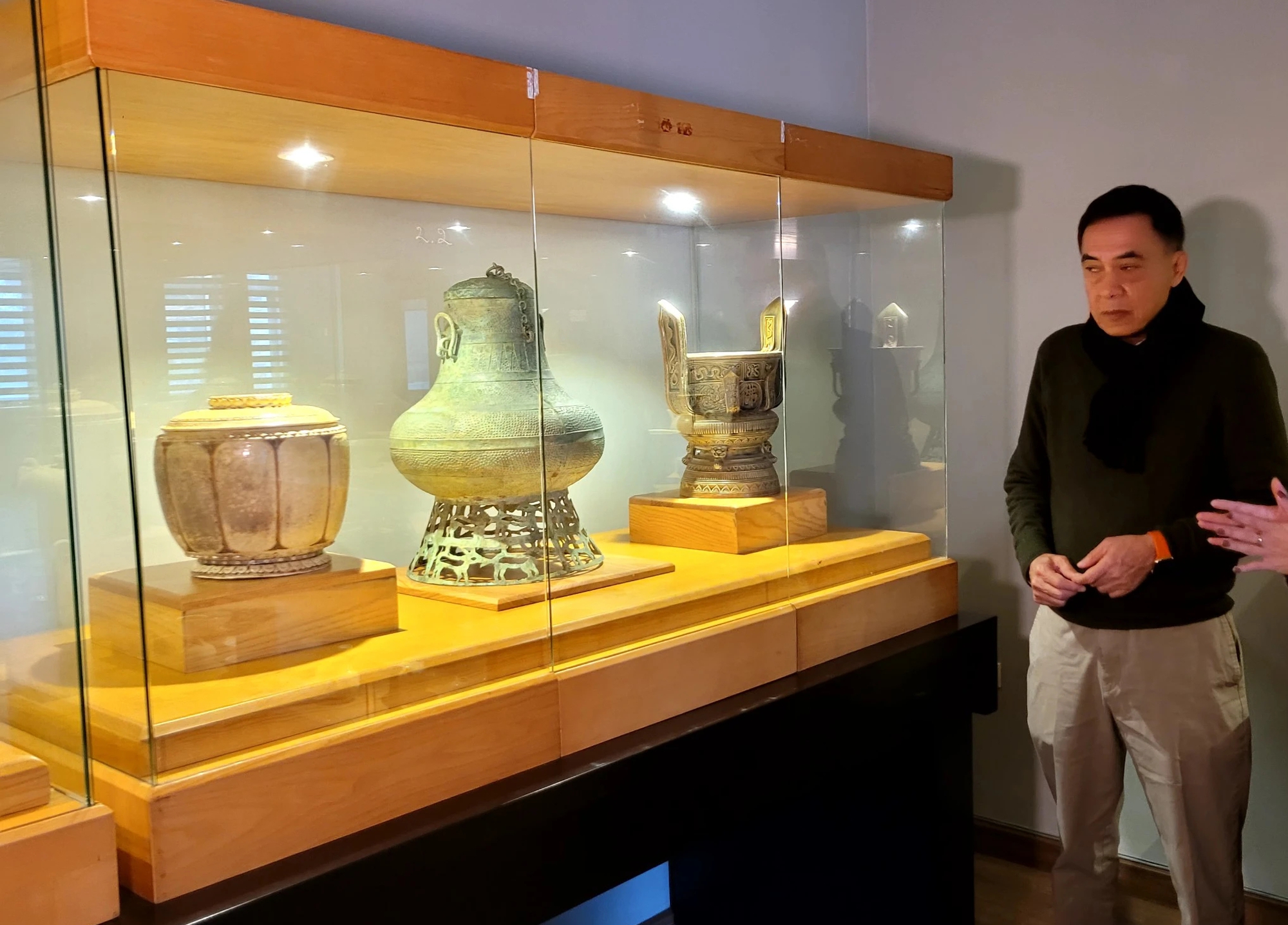 3 cổ vật ngàn năm tuổi của doanh nhân ở Hải Phòng được công nhận bảo vật quốc gia- Ảnh 5.