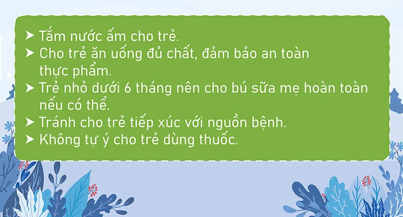 Rét đậm - Các bệnh thường gặp ở trẻ và cách phòng bệnh - Ảnh 3. Rét đậm - Các bệnh thường gặp ở trẻ và cách phòng bệnh - Ảnh 3.