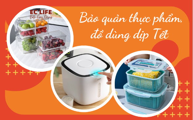 4 bảo bối thiết thực giải quyết nỗi lo bảo quản thực phẩm, đồ dùng dịp lễ Tết - Ảnh 1.