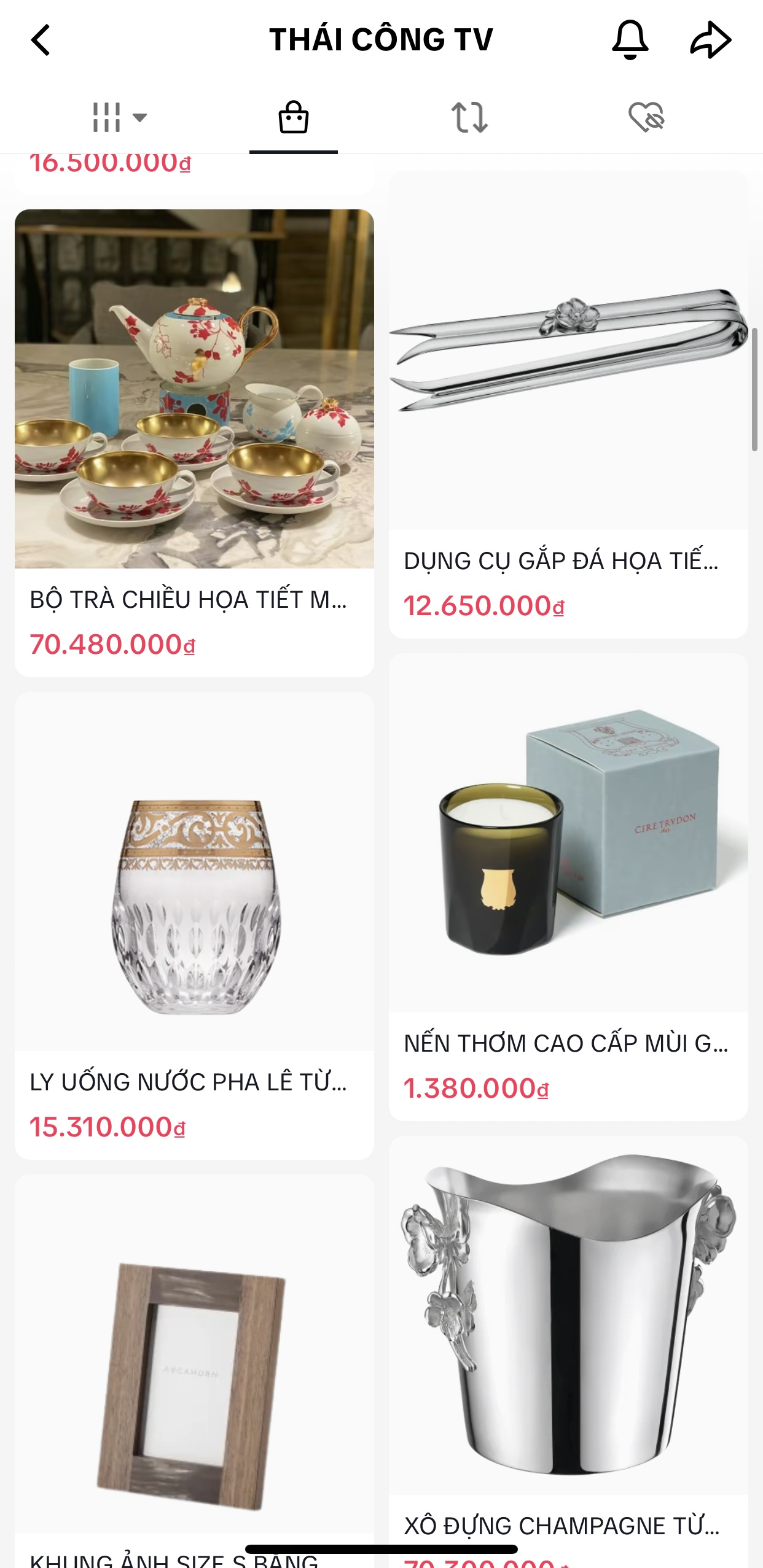 Shop bát đĩa nhà giàu của Thái Công rần rần trên TikTok: Người định 