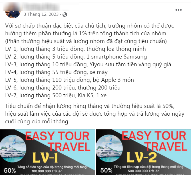 Số nạn nhân của App Easy Tour ngày càng tăng, có người mất trắng cả tỷ đồng - Ảnh 3.