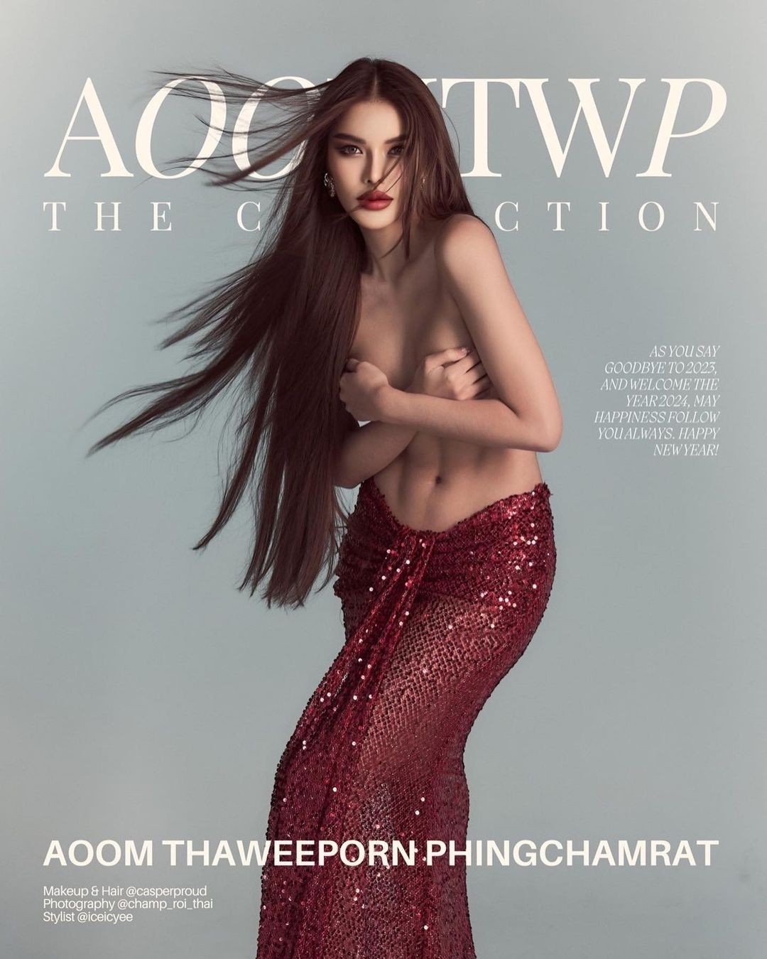 Hoa hậu Hòa bình Thái Lan gây tranh cãi vì chụp ảnh bán khỏa thân - Ảnh 1.