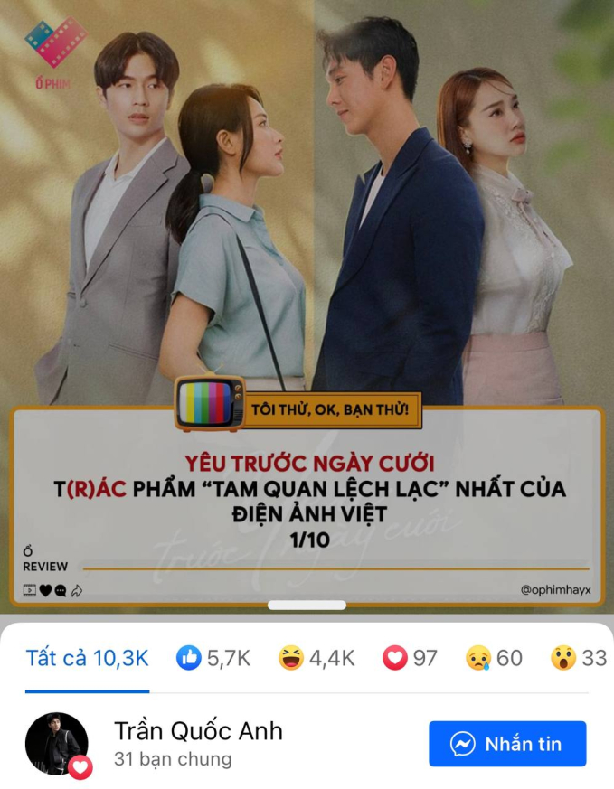 Phim bị chê là &quot;rác phẩm&quot; của truyền hình Việt, tới nam chính cũng &quot;thả tim&quot; tán thành? - Ảnh 3.