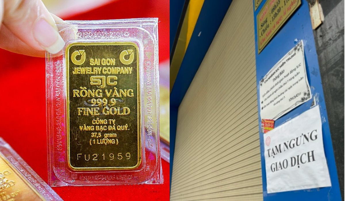 "Vua vàng miếng" SJC đứng sau hai cửa hàng vừa ngừng giao dịch ở Đà Nẵng đang kinh doanh ra sao?- Ảnh 1. "Vua vàng miếng" SJC đứng sau hai cửa hàng vừa ngừng giao dịch ở Đà Nẵng đang kinh doanh ra sao?- Ảnh 1.
