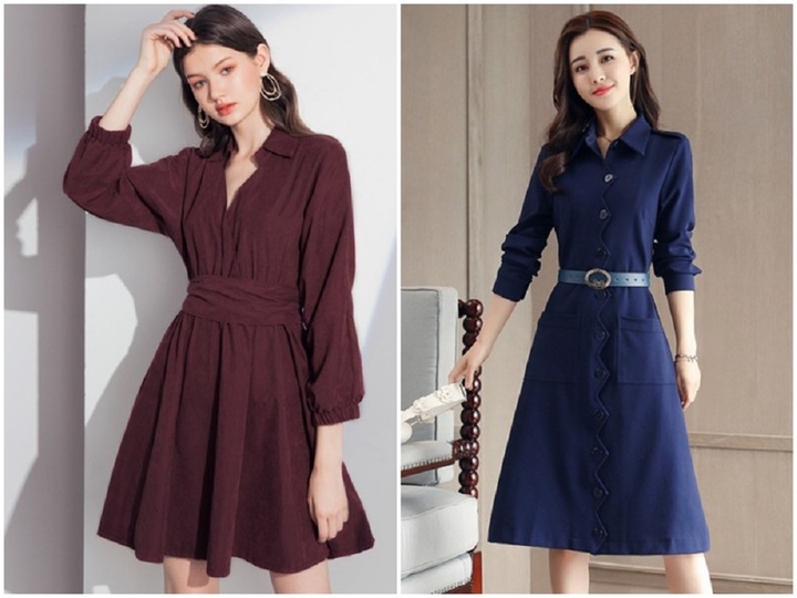 Mẫu v&aacute;y d&agrave;i đơn giản nhưng sang trọng - Ảnh 4.