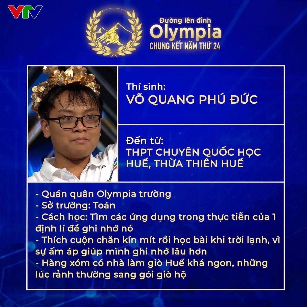 Giò Huế là gì mà quán quân Đường lên đỉnh Olympia năm 2024 tấm tắc khen, còn qua gói hộ hàng xómtrong lúc ôn thi- Ảnh 1.