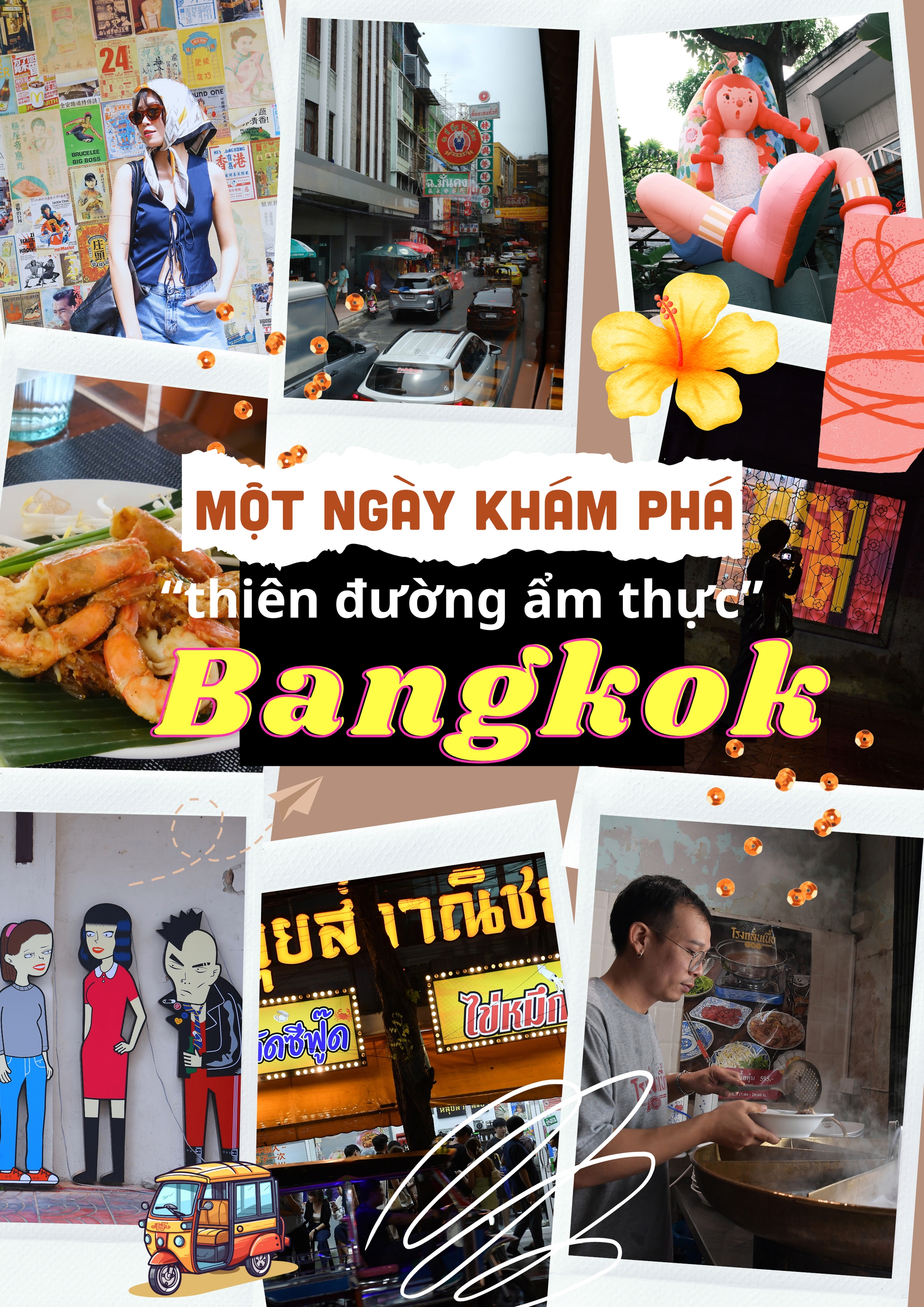 Một ngày khám phá &quot;thiên đường ẩm thực&quot; Bangkok - Ảnh 1.