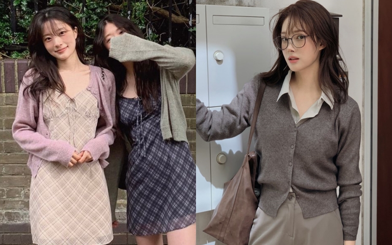 5 cách diện cardigan lửng trẻ trung và ưng mắt dịp đầu Thu - Ảnh 1.