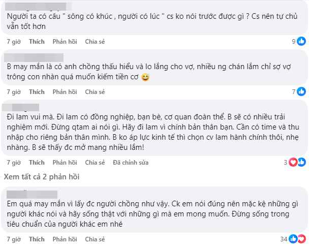 Chồng nuông chiều, mẹ bỉm sau sinh 8 năm không đi làm, sống an nhàn: Tưởng được ngưỡng mộ ai dè bị nói thế này! - Ảnh 5.