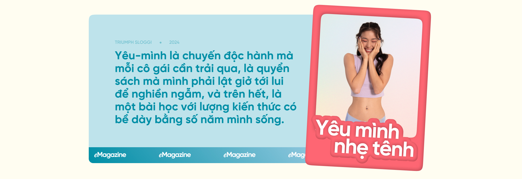 Yêu mình nhẹ tênh: Lời nhắn sloggi gửi nàng trong những năm thanh xuân đẹp nhất - Ảnh 3.