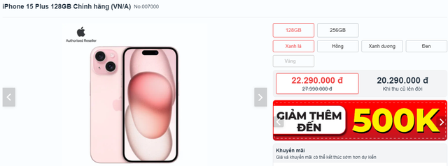 Mẫu iPhone đời cũ &quot;chip khỏe, pin khủng&quot; không thua iPhone 16 Plus: Đang giảm đậm 5 triệu trong tháng 10- Ảnh 2.