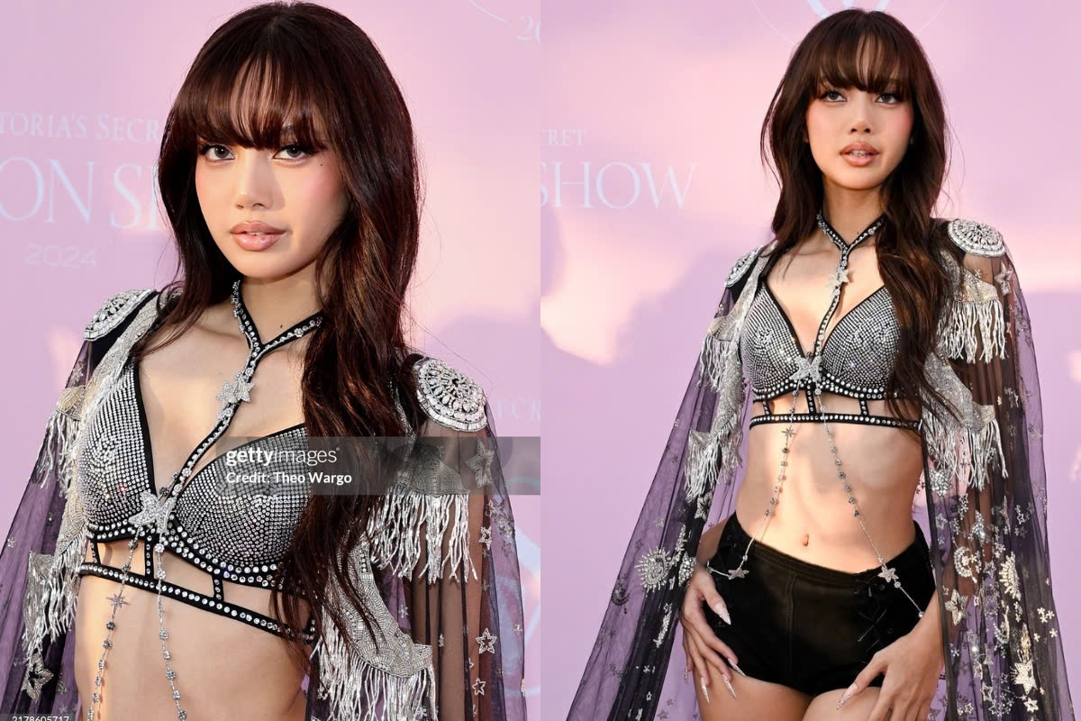 3 bộ trang phục đốt cháy sàn diễn Victoria's Secret Fashion Show của Lisa (BLACKPINK) - Ảnh 1.