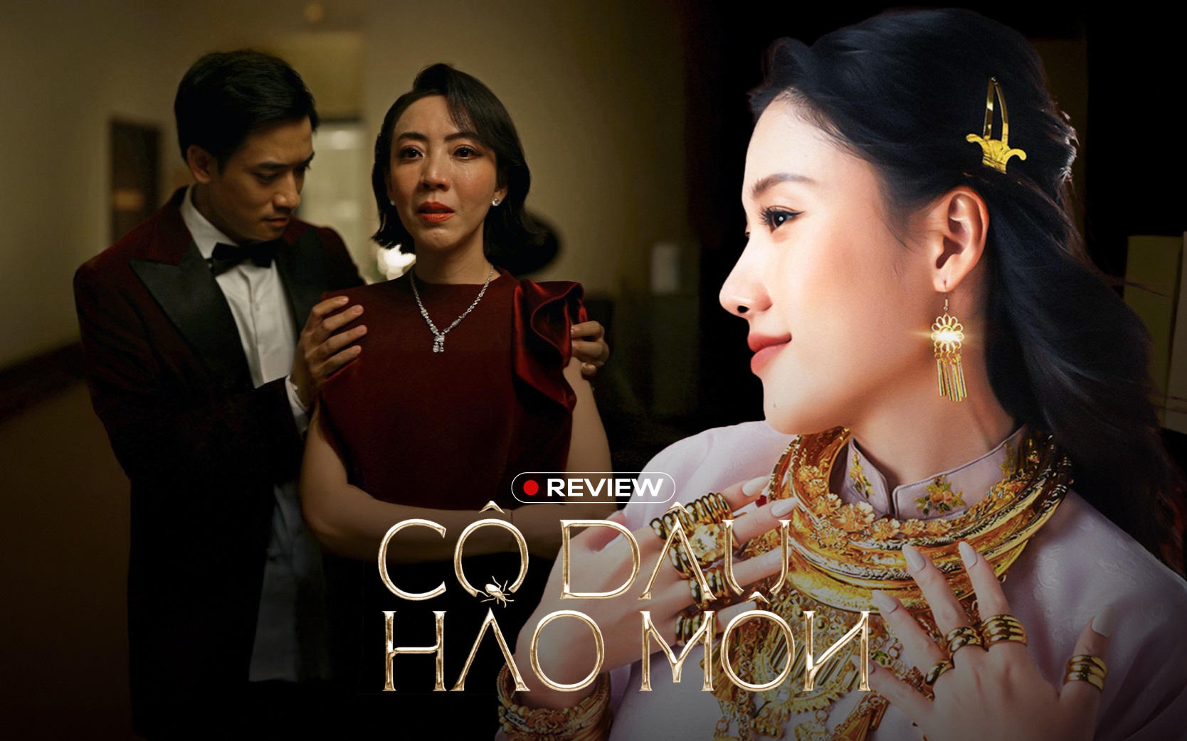 Review phim &quot;Cô dâu hào môn&quot;: Cảnh nóng vô dụng, em gái Trấn Thành diễn tốt không cứu nổi điều này- Ảnh 1.