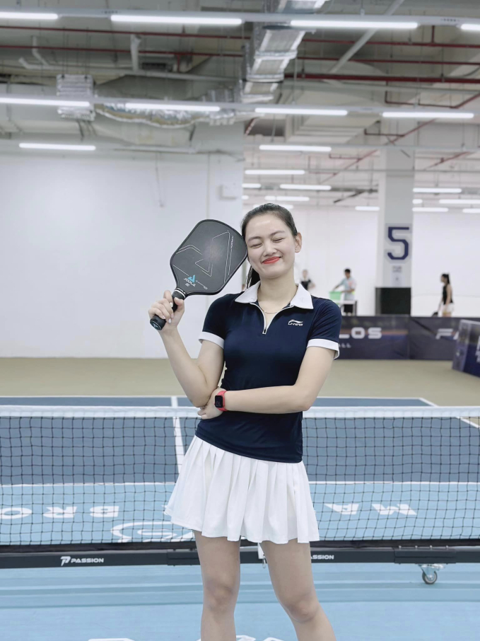 Ra sân pickleball hẹn hò, anh chàng cưới luôn được vợ hoa khôi - Ảnh 3.