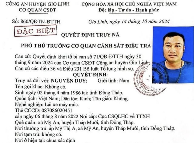 Truy nã đặc biệt đối tượng giao cấu với trẻ em - Ảnh 1.