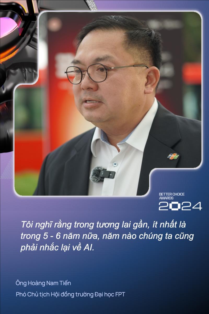 Ph&oacute; Chủ tịch Hội đồng trường Đại học FPT: "Học sinh, sinh vi&ecirc;n v&agrave; c&aacute;c học vi&ecirc;n của ch&uacute;ng t&ocirc;i ở mọi cấp học đều được quyền sử dụng c&aacute;c ứng dụng Tr&iacute; tuệ nh&acirc;n tạo"- Ảnh 2.