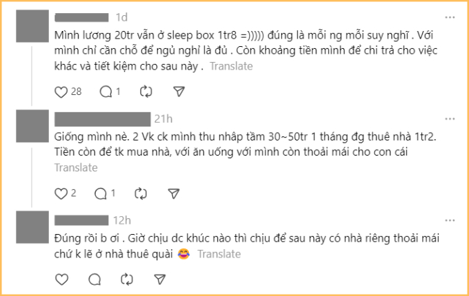 Hơn 23.000 người đang tranh cãi cực căng: “Lương 10 triệu, thuê trọ giá rẻ để tiết kiệm hay thuê chung cư 6 triệu để nâng cao mức sống?”- Ảnh 5.