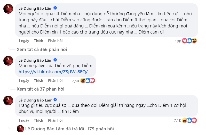 Căng: Lê Dương Bảo Lâm &quot;combat&quot; cực gắt với một fanpage, kéo fan vào công kích đối phương - Ảnh 3.