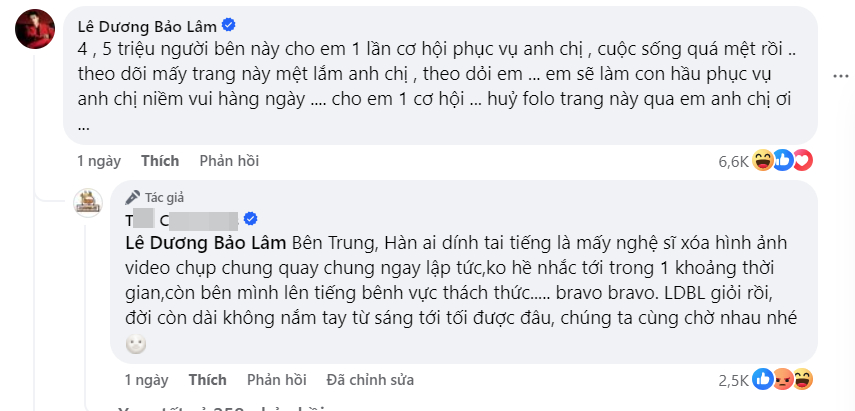 Căng: Lê Dương Bảo Lâm &quot;combat&quot; cực gắt với một fanpage, kéo fan vào công kích đối phương - Ảnh 4.