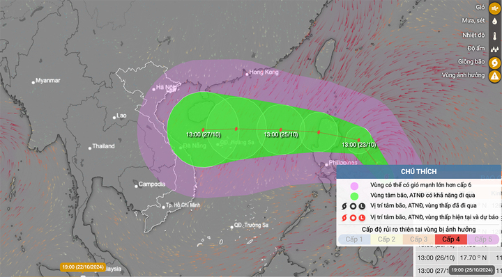 Bão Trami khả năng hướng vào miền Trung, gây mưa lớn diện rộng - Ảnh 2.