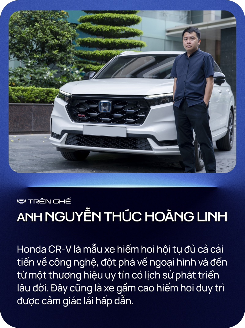 [Trên Ghế 30] Honda CR-V: Khi nhu cầu của cả bố, mẹ và con cái đều có thể đáp ứng - Ảnh 2.