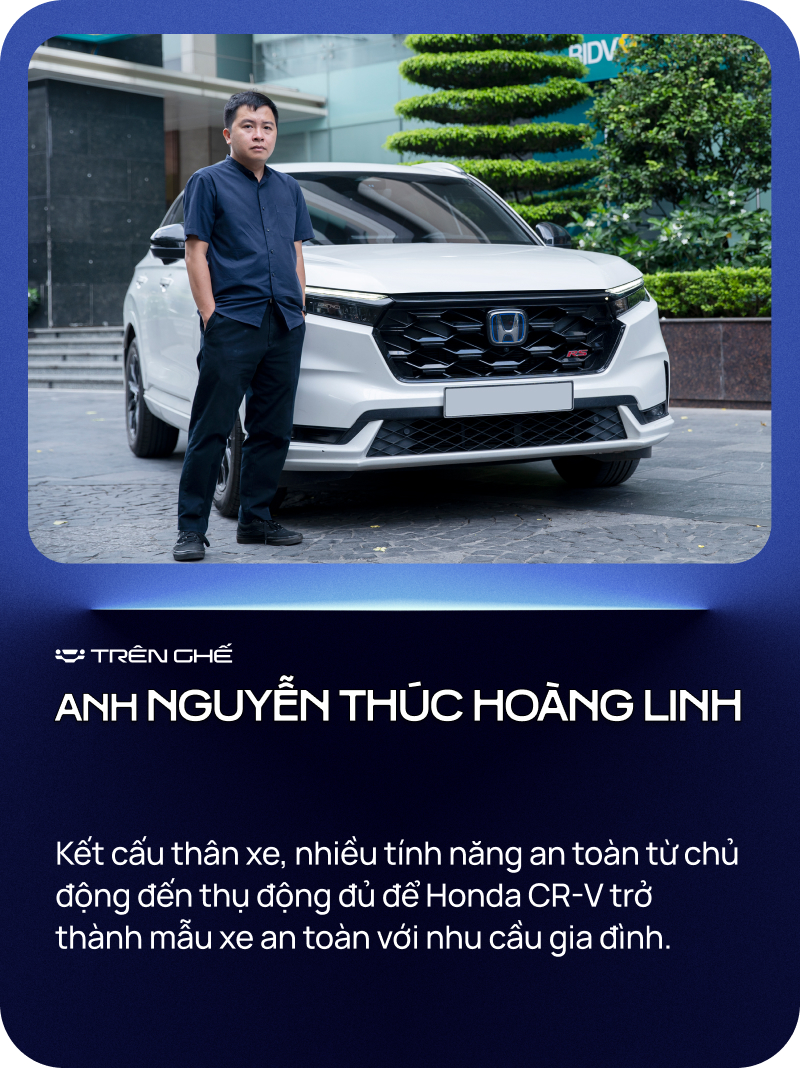 [Trên Ghế 30] Honda CR-V: Khi nhu cầu của cả bố, mẹ và con cái đều có thể đáp ứng - Ảnh 5.