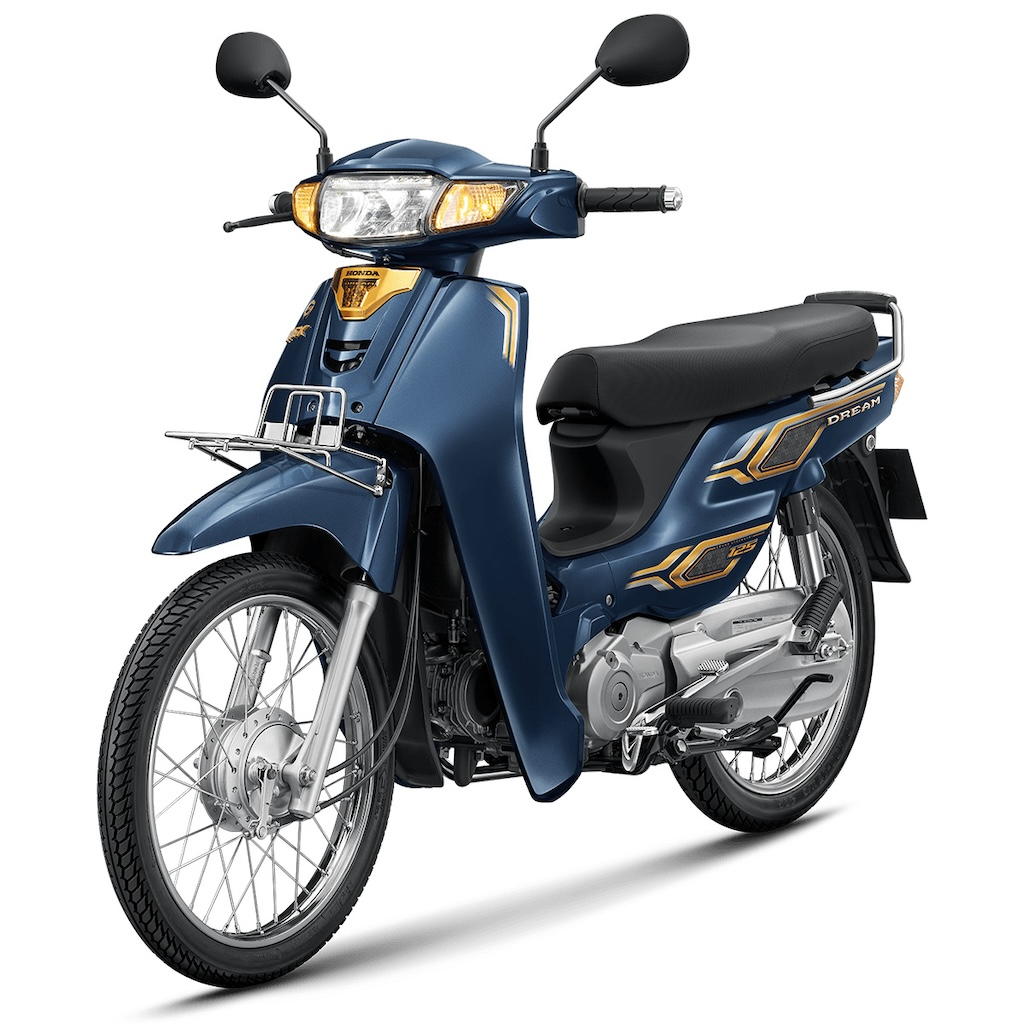 Mẫu xe số huyền thoại của Honda vừa về đại lý Việt: Chạy 50km/lít xăng, phối màu vàng sang trọng - Ảnh 4.