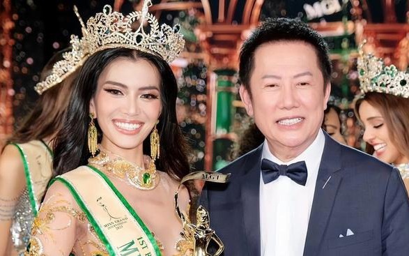 Ông Nawat có động thái gây chú ý với cựu Miss Grand Myanmar giữa ồn ào trả lại vương miện