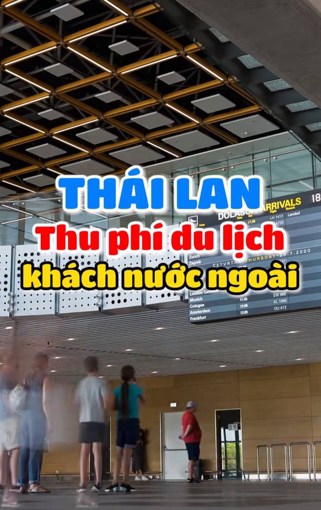 Xôn xao thông tin đến Thái Lan du khách phải mất thêm phí nhập cảnh, ai sắp đi du lịch cần lưu ý ngay - Ảnh 1.