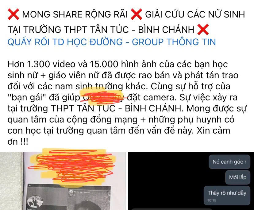 Tình huống pháp lý vụ nam sinh đặt camera quay lén nhà vệ sinh nữ- Ảnh 1.