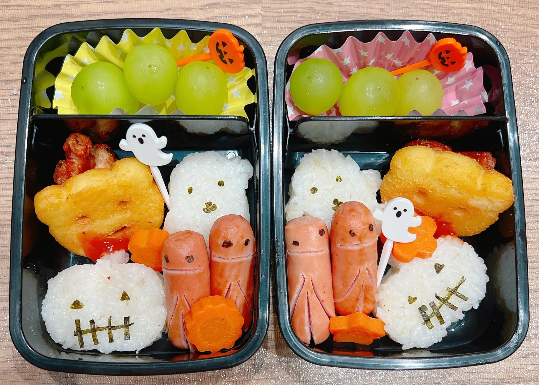 Mẹ 9x ở Nhật khoe loạt hộp cơm bento làm cho con trai dịp Halloween khiến chị em nhao nhao hỏi xin cách làm - Ảnh 5.