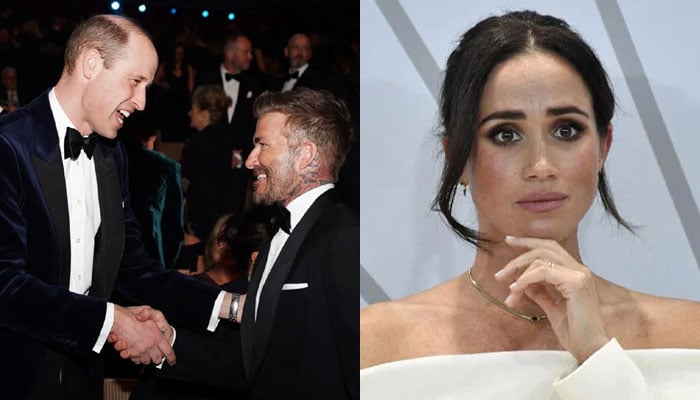 Chuyên gia nhận định: Meghan &quot;nóng mặt&quot; khi Thân vương William tái ngộ cùng David Beckham- Ảnh 2.