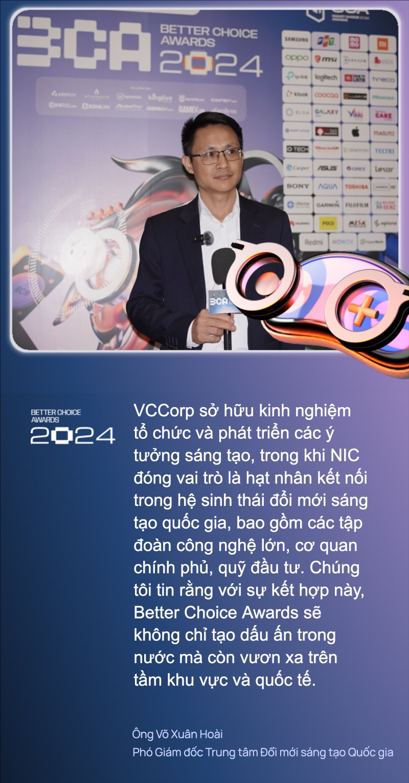 Phó Giám đốc NIC: &quot;Chúng tôi tin rằng Better Choice Awards sẽ không chỉ tạo dấu ấn trong nước mà còn vươn xa trên tầm khu vực và quốc tế&quot;- Ảnh 2.