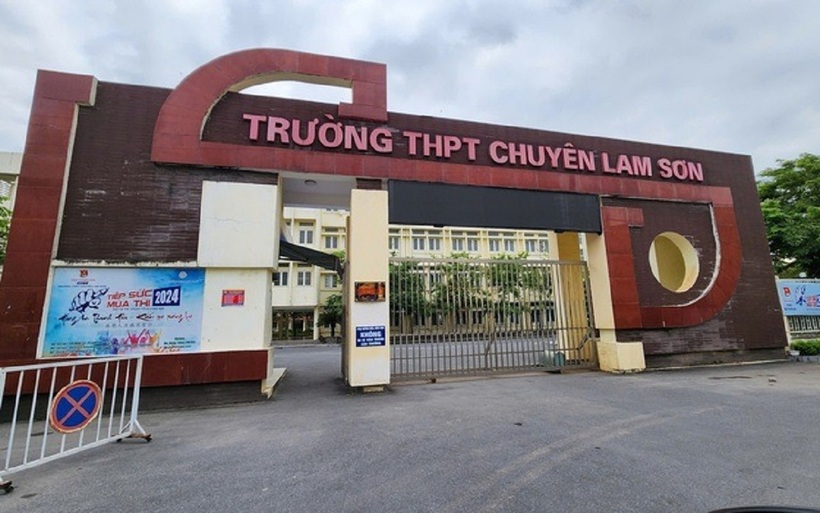 &quot;Lùm xùm&quot; cuộc thi học sinh giỏi ở Trường THPT Chuyên Lam Sơn: Thanh tra Sở GD&ĐT vào cuộc - Ảnh 1.