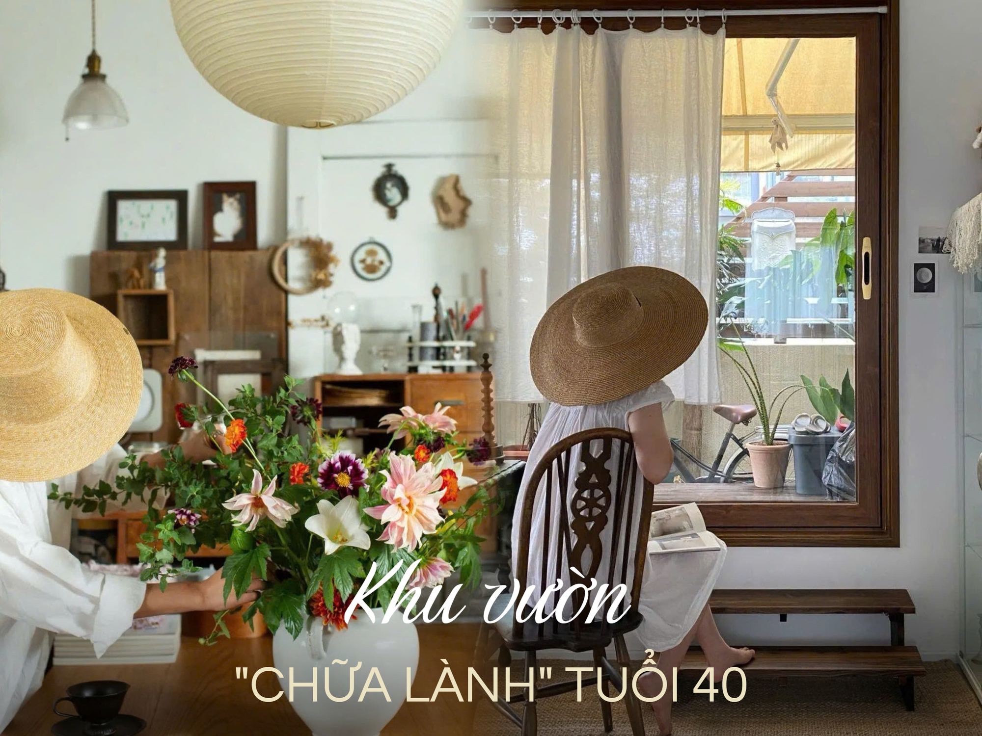 Sau tuổi 40, chính khu vườn và ngôi nhà này đã khiến tôi tốt đẹp hơn - Ảnh 1.