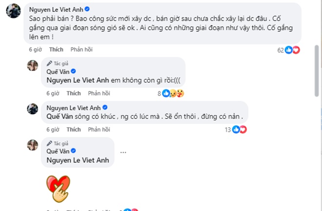 Quế Vân rao bán nhà vì mất tất cả sau ồn ào &quot;phông bạt từ thiện&quot;, Việt Anh vào nói 1 câu gây chú ý - Ảnh 5.