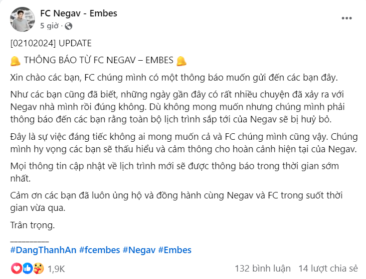 Để lộ hình ảnh riêng tư của Negav, 1 cửa hàng phải lên tiếng xin lỗi?- Ảnh 4.