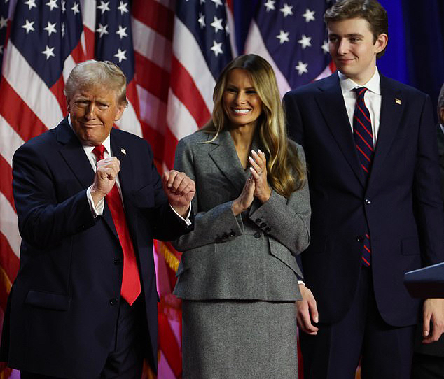 Phản ứng bất ngờ của Barron Trump khi bạn bè hỏi bỏ phiếu cho ai - câu trả lời tiết lộ tham vọng lớn của ‘Thái tử Nhà Trắng’- Ảnh 2.