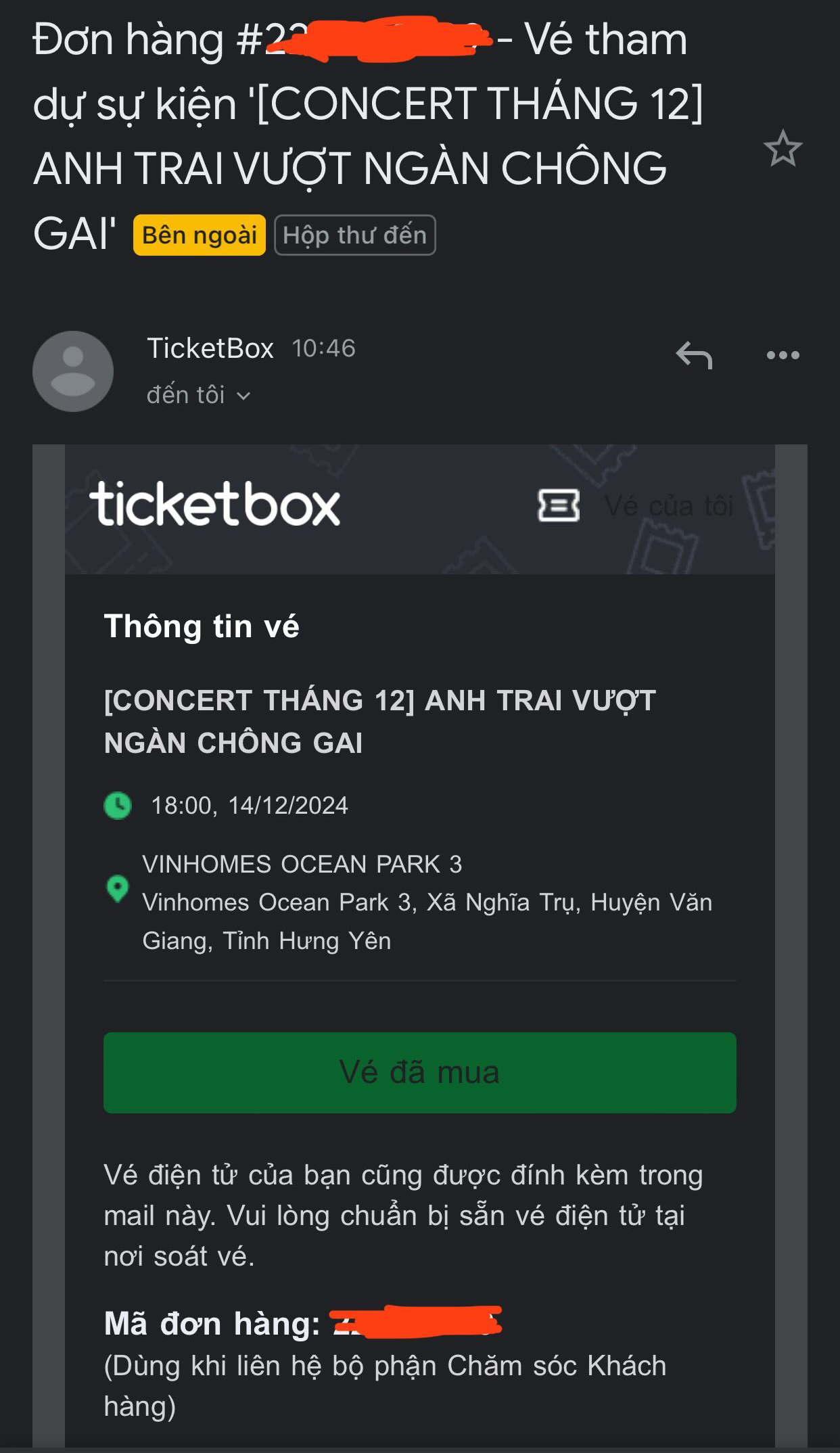 Dân tình kêu trời về chuyện săn vé concert &quot;Anh trai chông gai&quot;: Chuyển tiền thành công, vẫn bị hủy vé, chuyện này là sao??? - Ảnh 6.