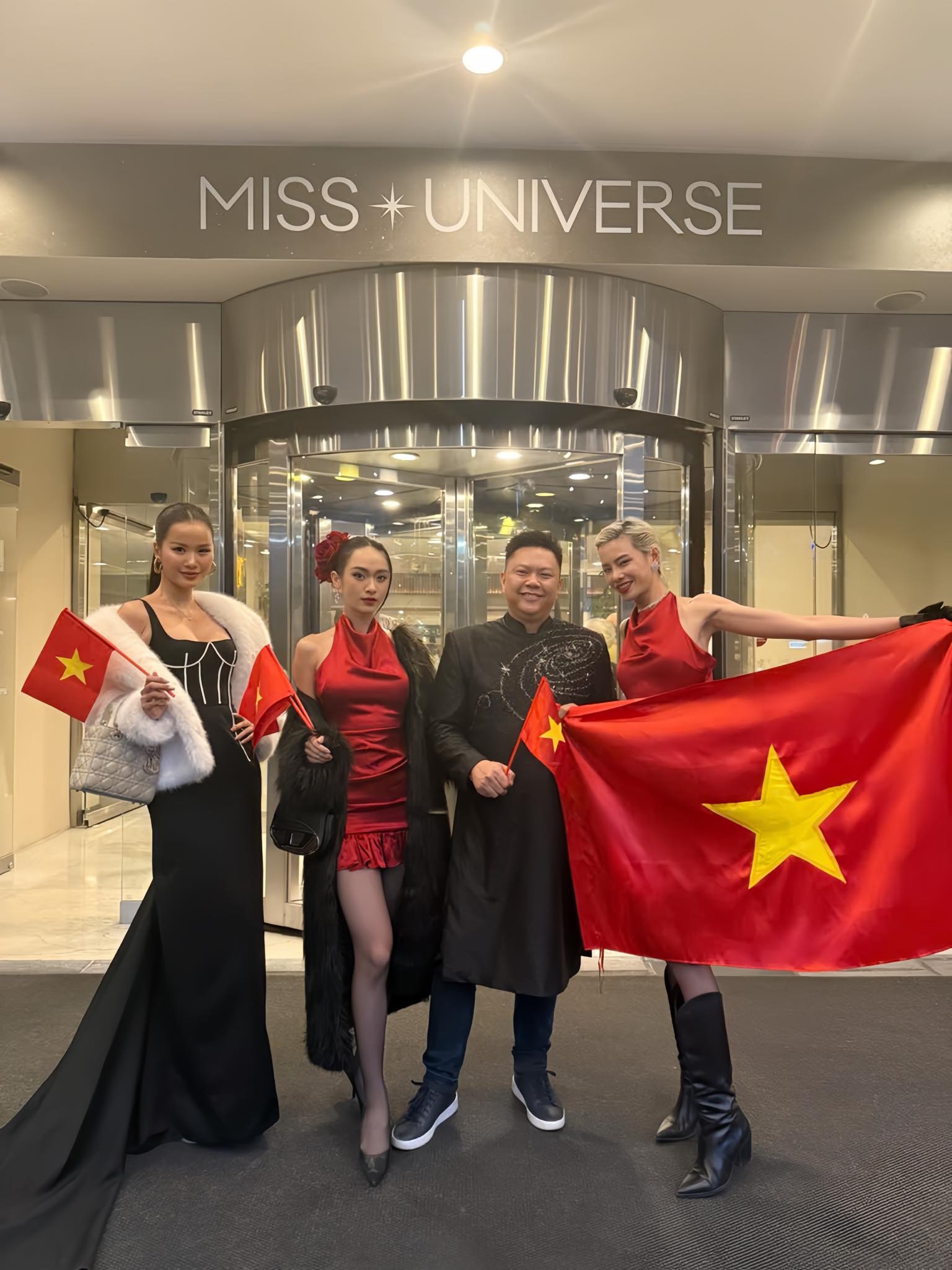 Kỳ Duyên ngay trước giờ G Bán kết Miss Universe: Thần sắc tươi tắn, hô vang Việt Nam đầy tự hào trong tổng duyệt - Ảnh 4.