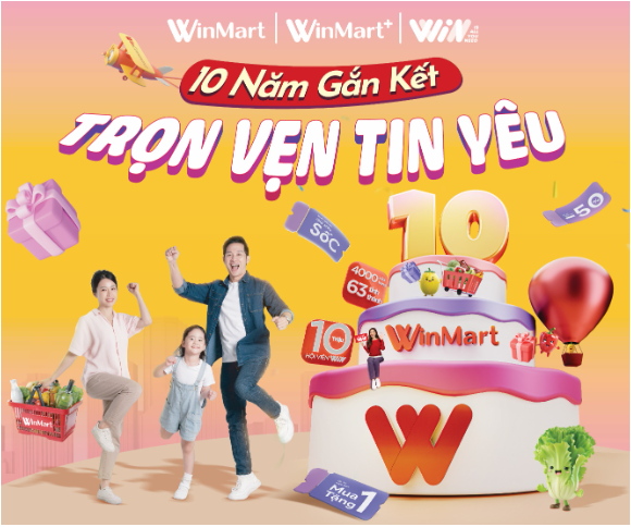 WinMart đón 10 tuổi, giảm sốc nhiều sản phẩm lên tới 50% - Ảnh 2.