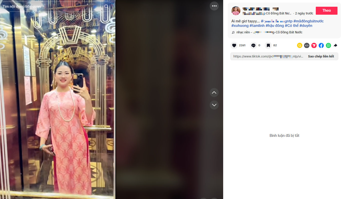 Động thái mới nhất của cô đồng TikTok vừa xuất hiện trên VTV- Ảnh 3. Động thái mới nhất của cô đồng TikTok vừa xuất hiện trên VTV- Ảnh 3.