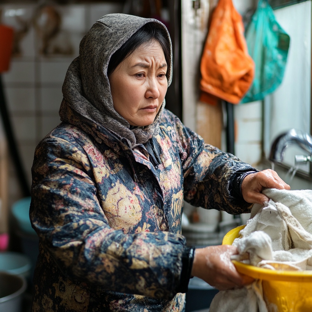 Lối ra cho bài toán chi phí, giải phóng sức lao động cho những người mẹ khỏi cảnh giặt tay trong trời lạnh- Ảnh 2.