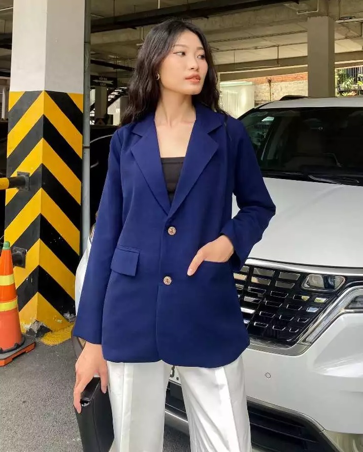 7 mẫu blazer từ 200k giúp nàng công sở ghi điểm mặc đẹp - Ảnh 2.