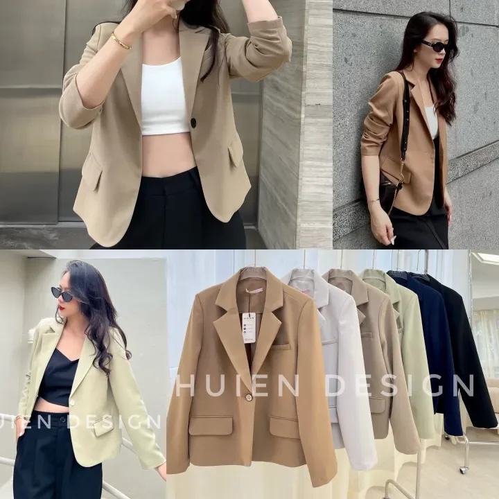 7 mẫu blazer từ 200k giúp nàng công sở ghi điểm mặc đẹp - Ảnh 8.