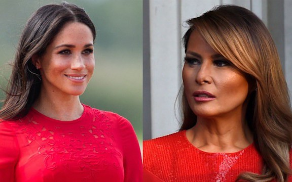 Điểm chung giữa bà Melania và Meghan Markle