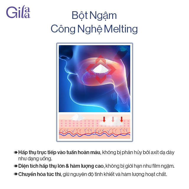 Tìm hiểu bột ngậm hỗ trợ bật tông da Gilaa - Ảnh 2.