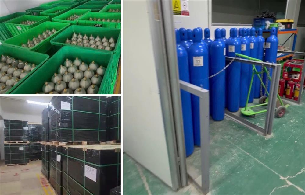 Phá đường dây nhập lậu 7.300 tấn khí cười, trị giá 5,2 triệu USD- Ảnh 2. Phá đường dây nhập lậu 7.300 tấn khí cười, trị giá 5,2 triệu USD- Ảnh 2.
