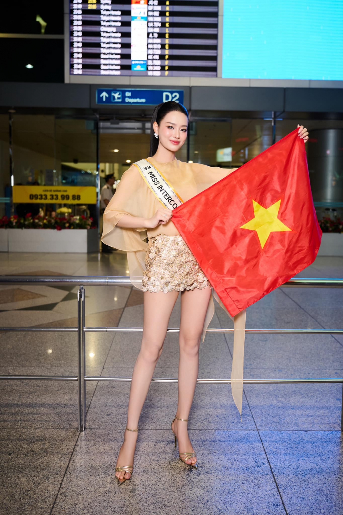 Thời trang của Bùi Khánh Linh tại Miss Intercontinental 2024 - Ảnh 1.