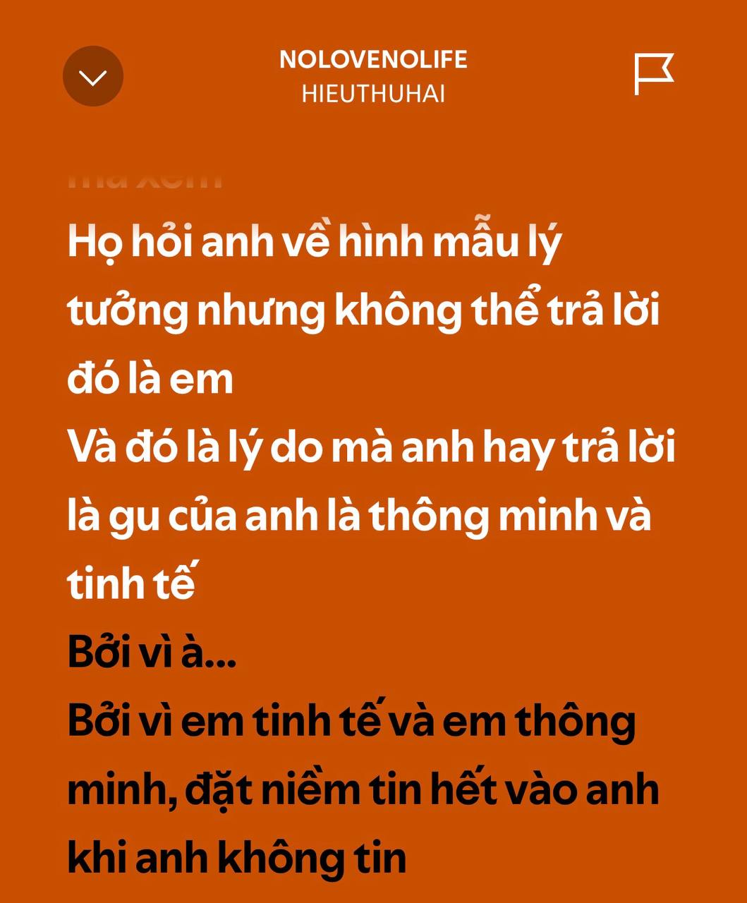 Vì sao câu nói “gu của anh là thông minh và tinh tế